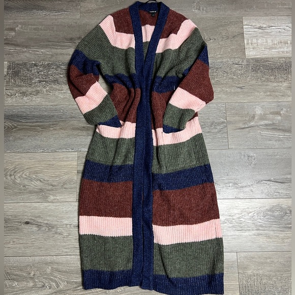 Womens Torrid Chunky Duster Sweater Multicolor Size 14-16  (1X) NWOT - Picture 11 of 16